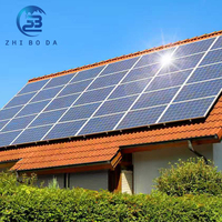 Système de montage solaire photovoltaïque imperméable personnalisé de qualité supérieure, support de panneau solaire pour toit, structures de support pour la maison