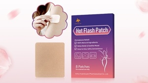 Parche de yeso chino personalizable para aliviar el estrés, Flash caliente, mejora el sueño reparador, ingredientes naturales transdérmicos calientes - Product Image 3