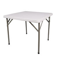 Usine plus récent 7*87*74CM Table à manger carrée Portable Table d'étude Simple Table pliante extérieure