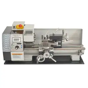 210 mini lathe for hobby power turre cnc lathe machine with power turret High Speed Cost-effective