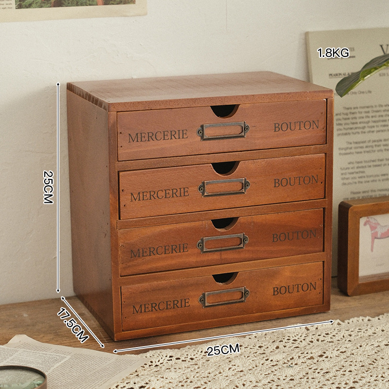 Meuble français vintage à quatre niveaux