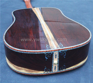 41 इंच ठोस <span class=keywords><strong>cocobolo</strong></span> handcraft ध्वनिक गिटार, आपके अनुरोध के रूप में अनुकूलित कर सकते हैं, - Product Image 5