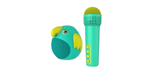 Nhà Máy Parrot Xách Tay Mini Karaoke Loa Với <span class=keywords><strong>Bluetooth</strong></span> Micro Không Dây Cho Quà Tặng - Product Image 6