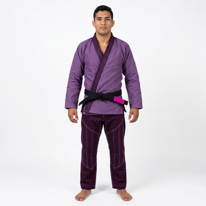 Kimono de BJJ Verde Unisex, Uniforme de Judo Ajustado para Adultos, Ropa de Artes Marciales 100% Algodón Ligero TITAN TREAD WEAR, Cinturón Blanco - Product Image 4