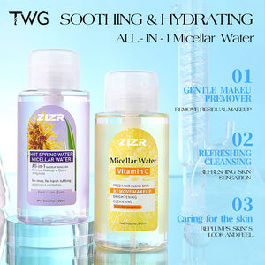 Novedades: Agua Desmaquillante Rosada de 300 ml con Cabezal Dosificador, Limpieza Suave y Natural para Ojos, Labios y Rostro, Agua Micelar de Rosas - Product Image 3