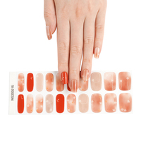 Les meilleures ventes : Bandes de vernis à ongles semi-durcies au gel UV, longue durée, motifs personnalisés en petite quantité