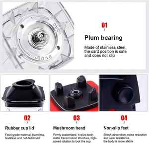 3 trong 1 Mixer Ice Crusher tốt nhất thương mại Heavy Duty mixeur Máy xay sinh tố Máy xay sinh tố nhà sản xuất máy ép trái cây máy xay - Product Image 2