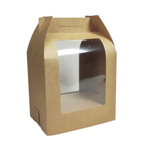Caja <span class=keywords><strong>de</strong></span> cartón blanca decorativa para llevar, con ventana para exhibir cake pops, caja <span class=keywords><strong>de</strong></span> embalaje <span class=keywords><strong>de</strong></span> papel para dulces, impresión offset - Product Image 3