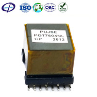 Özel Yüksek Frekanslı SMPS Flyback Trafosu 12V 24V 220V OEM Düşürücü Ferrit Çekirdekli Trafosu Anahtarlamalı Güç Kaynağı için
