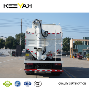 Dongfeng nuovissimo camion per mangimi per pollame 10ton a scarica idraulica ammassante <span class=keywords><strong>Pellet</strong></span> alla rinfusa camion di trasporto per allevamento di polli - Product Image 2