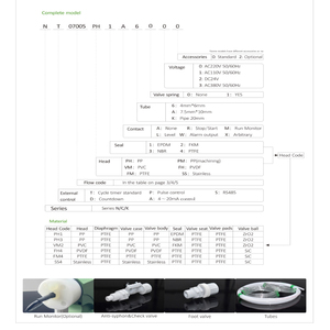 Bomba Dosificadora <span class=keywords><strong>de</strong></span> Productos Químicos Antiescalantes/NaOH <span class=keywords><strong>para</strong></span> <span class=keywords><strong>Plantas</strong></span> <span class=keywords><strong>de</strong></span> <span class=keywords><strong>Agua</strong></span> por Ósmosis Inversa - Product Image 6