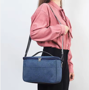 Sac isotherme portable épaissi avec fermeture éclair pour le déjeuner des employés de bureau et les pique-niques - Product Image 3