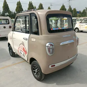 Vehículo Eléctrico de <span class=keywords><strong>Cuatro</strong></span> Ruedas para Exportación, Motor de 1 kW, Uso Doméstico, Apto para Desplazamientos, Puertas Dobles, <span class=keywords><strong>Cuatro</strong></span> Asientos, Aire Acondicionado, Techo Solar, Ventilador - Product Image 3