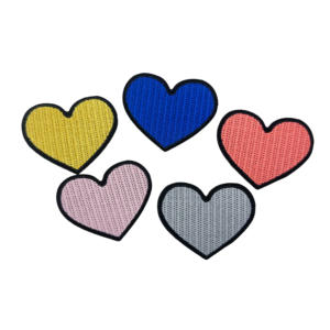 Promozionale 2D ricamato Cartoon distintivi personalizzati morbido logo tessuto gancio & <span class=keywords><strong>loop</strong></span> per la borsa di abbigliamento - Product Image 6