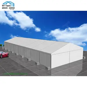 Tenda da esterno grande 40x50m per tenda da officina industriale con pavimento in legno