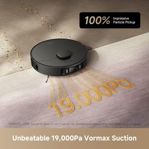 Aspiradora robot con función de fregado DREAM L40s Ultra AE, 19000Pa, caja de polvo autovaciable, fregado flexible, 167 ℉   Tabla de Lavar Autolimpiante - Product Image 1
