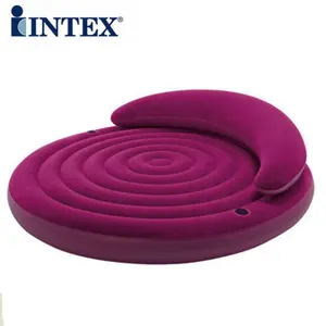 INTEX 68881 Ranjang Udara Tiup Konversi, Furnitur Sofa Ruang Tamu Tempat Tidur Sangat Tiup