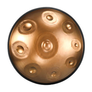 <span class=keywords><strong>Hluru</strong></span> <span class=keywords><strong>Handpan</strong></span> 9/10 Notes 22 "D Kurd 432Hz Acier inoxydable et tambours à main Instrument à percussion Utilisation professionnelle - Product Image 6