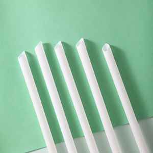 Bán buôn Tùy chỉnh màu phân hủy sinh học dùng một lần PLA sinh thái thân thiện rơm nhựa compostable uống ống hút - Product Image 3