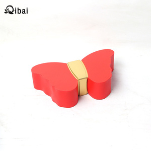 Scatola regalo farfalla Qibai disegnare scatola regalo fiore doppio strato con confezione singola a mano per san valentino - Product Image 2