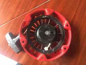 Pull Start Cord Recoil Starter Pull Assembly Convient pour <span class=keywords><strong>Honda</strong></span> GX100 Générateur <span class=keywords><strong>Tondeuse</strong></span> à gazon - Product Image 3