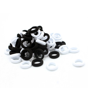 แถบยางรัดผมยืดหยุ่นแถบคาดศีรษะอุปกรณ์ทำผมสีลูกกวาดชิ้น/ถุง2ซม. 100 - Product Image 3