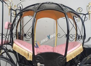 Chariot osseux squelette phosphorescent avec cheval mort-vivant pour Halloween Transport spécial unique Attraction d'Halloween - Product Image 6