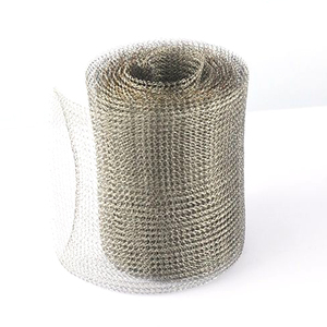 Tube en treillis métallique tricoté en acier inoxydable, filtre séparateur gaz-liquide, haute résistance, résistant à la corrosion, filtre en treillis personnalisable - Product Image 4