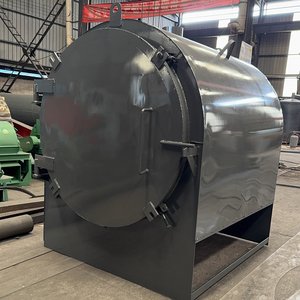 Briquetas de biomasa de tipo continuo Horno de carbonización de carbón de aserrín de madera Horno de carbonización de <span class=keywords><strong>Vegeta</strong></span> - Product Image 2