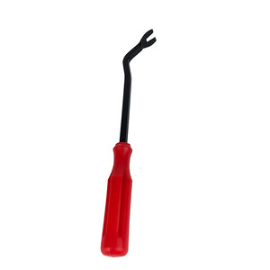 He09 350 pièces de clips de fixation en plastique pour automobile, pour réparation de carrosserie, ailes et coffre, noir et blanc, avec tournevis - Product Image 2