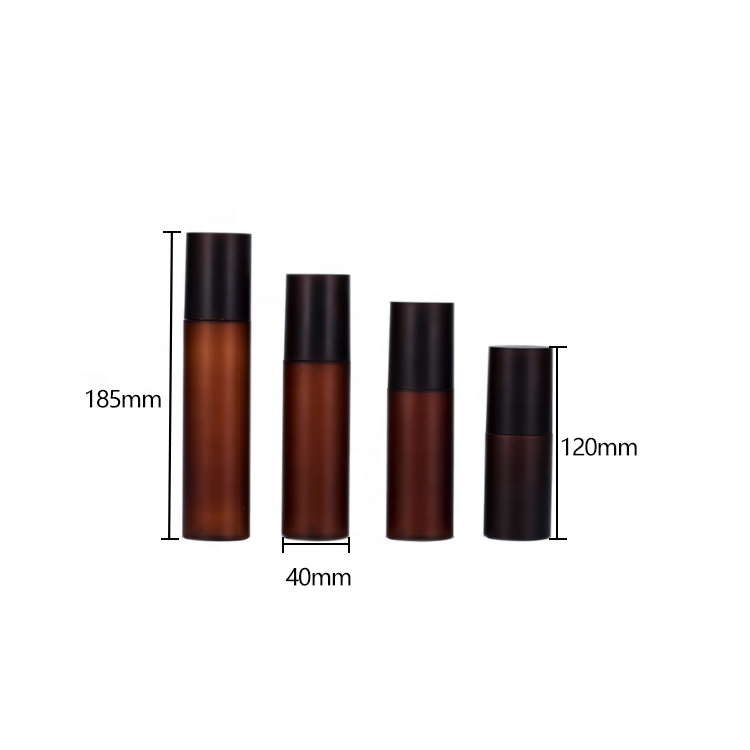 cosmetic packaging amber