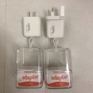 20W PD Wall Charger 38W A+<b>C</b> Phone Charger US EU UK <b>Plug</b> QC3.0 Travel Charging Block - Product Image 1