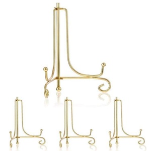 Soporte y Pedestal Versátil Dorado de Hierro para Exhibición, Soporte para Reloj, <span class=keywords><strong>Marco</strong></span> de Fotos, Estante de Almacenamiento de Arte, Organizador de Decoración Nórdica para el Hogar - Product Image 1