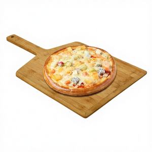 Pelle à pizza jetable en bambou de qualité commerciale supérieure avec logo personnalisable, certifiée CE - Product Image 1