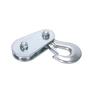 2T Steel Wire Rope <b>Hoist</b> Pulley With Hook For Ground Operation - Product Image 2