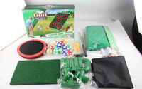 Support de tapis de jeu de golf OEM portable pour l'entraînement au swing, intérieur/extérieur, pour la famille et les enfants, en ABS, vente en gros usine