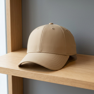 Casquette de baseball personnalisée à 6 panneaux, visière incurvée, profil moyen, style Dad Hat, en tissu éponge respirant/imperméable, avec nœuds brodés à la main, style sportif - Product Image 3