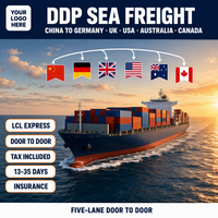 Fret maritime DDP de Chine vers l'Allemagne, le Royaume-Uni, les États-Unis, l'Australie, le Canada, LCL Express, transitaire, 13-35 jours de transit, assurance.