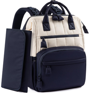 <span class=keywords><strong>Mochila</strong></span> Pañalera Ligera al por Mayor con Cambiador y Hebillas para Cochecito, Bolso Multiusos para <span class=keywords><strong>Bebé</strong></span> para Mamá y Papá - Product Image 3
