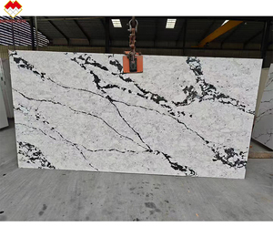 Trung Quốc đáng tin cậy nhà sản xuất nhân tạo trắng lấp lánh đá thạch anh kỹ sư trắng <span class=keywords><strong>Quartz</strong></span> đá slab với tĩnh mạch cho bàn - Product Image 2