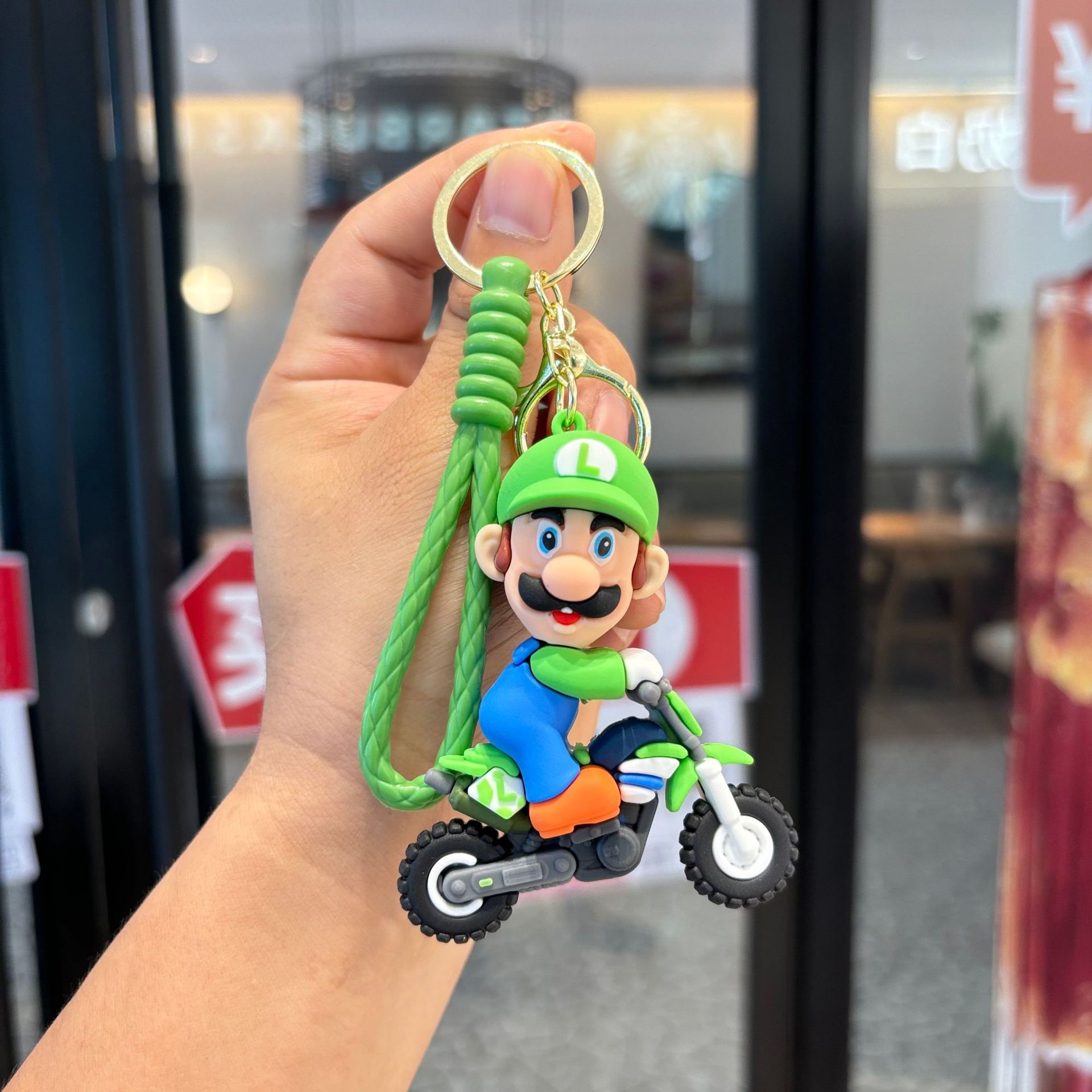 Porte-clés Mario-vert