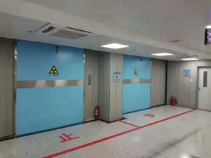 Gama radyasyonu için radyoloji koruma kapısı sürgülü xray kurşun kapı