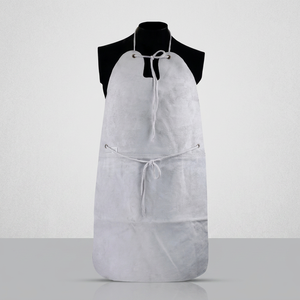 Bib <b>Apron</b> Non Woven Fabric Lightweight Simple Style Adjustable Waist <b>for</b> Daily <b>Cooking</b> Use - Product Image 1