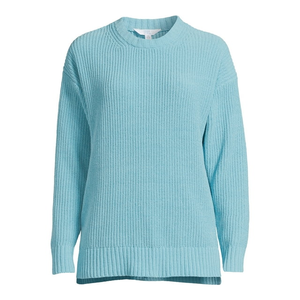Prix de gros Pull en tricot pour femmes Pull ras du cou en V couleur unie Design personnalisé Pull pour femmes à manches longues et coupe ajustée - Product Image 4