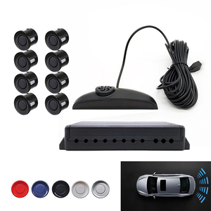 Sensor de Aparcamiento con Radar Inteligente Delantero y de Punto Ciego con Pantalla LED, Sistema Universal para Automóviles con Sensor de Lluvia y Luz - Product Image 3