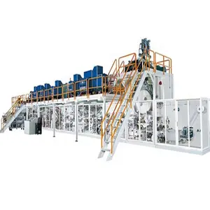 Baby Diaper Machine from DNW Machine--Brand name of paper product making machinery factory
