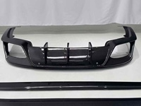 Kit Carrosserie Complet en Fibre de Carbone Sec Style OC de Haute Qualité (Lame Avant, Jupes Latérales, Diffuseur Arrière, Aileron Arrière) pour Porsche Panamera 976 2024+