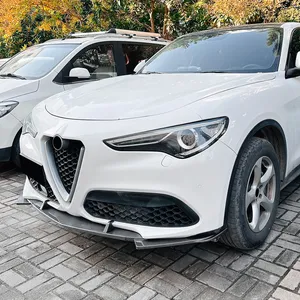 Pour Alfa Romeo Stelvio 2017-2025 – Lame de protection inférieure de pare-chocs avant, diffuseur, kit carrosserie, accessoires extérieurs automobiles - Product Image 4