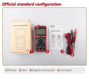 Multímetro Digital TA801A/B/C/D Mini Smart Ture <span class=keywords><strong>Rms</strong></span> Ac Dc Ncv Auto Range Multímetros digitales Probador Ohm Hz Medidor de voltaje - Product Image 6