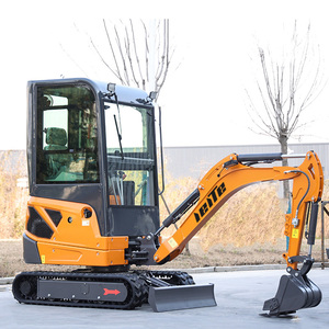 Mini-excavatrice EU de 1,8 tonne avec cabine d'opérateur et moteur pour travaux de construction, d'aménagement paysager et agricoles - Product Image 4